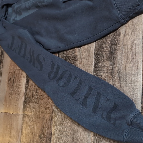 Taylor Swift Eras Tour Official Oversized Hoodie Size Medium In Dark Gray - Picture 5 of 12